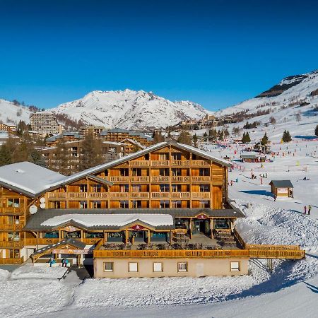 Hotel Aalborg Les Deux Alpes Esterno foto