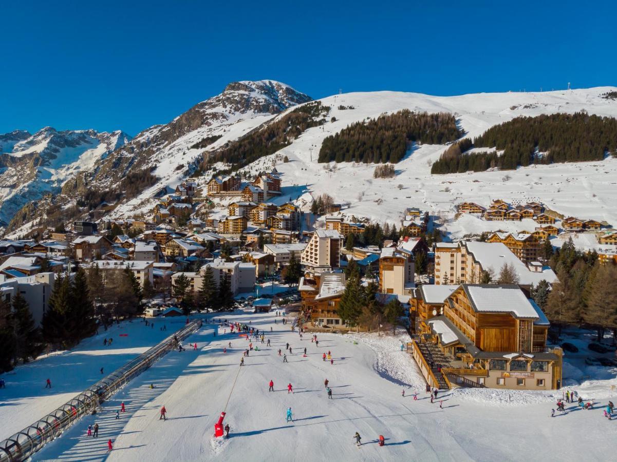 Hotel Aalborg Les Deux Alpes Esterno foto