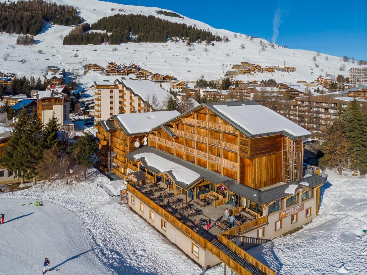 Hotel Aalborg Les Deux Alpes Esterno foto