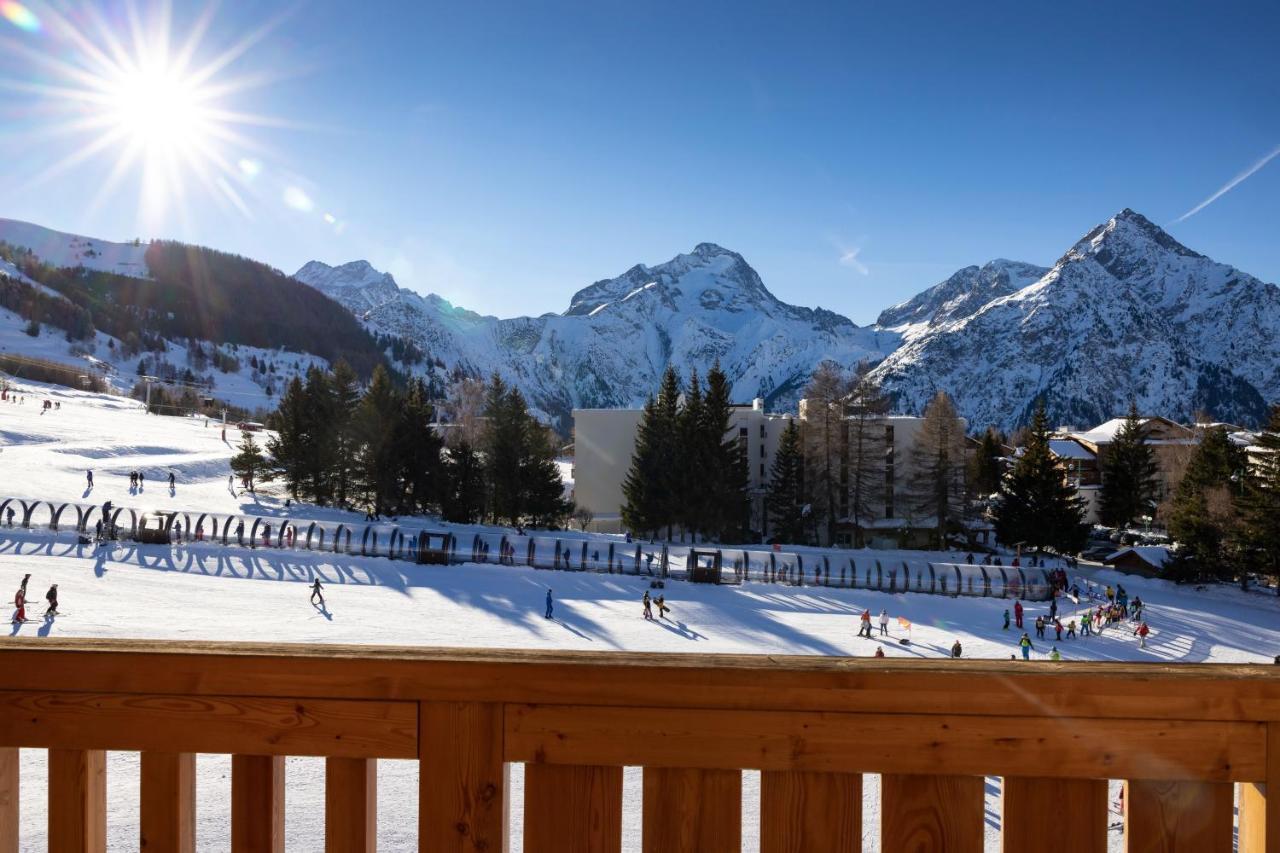 Hotel Aalborg Les Deux Alpes Esterno foto