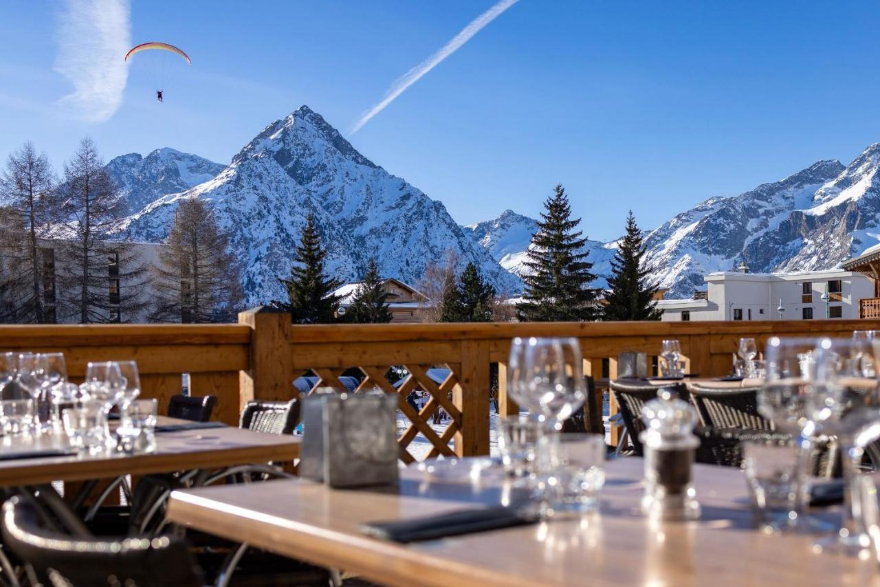Hotel Aalborg Les Deux Alpes Esterno foto