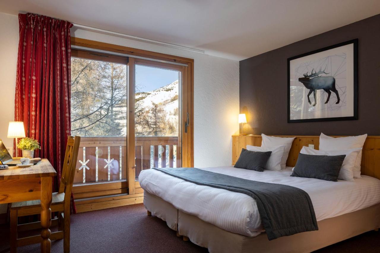Hotel Aalborg Les Deux Alpes Esterno foto