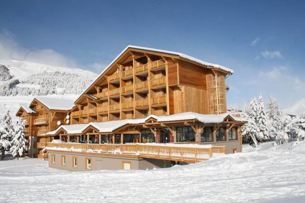 Hotel Aalborg Les Deux Alpes Esterno foto